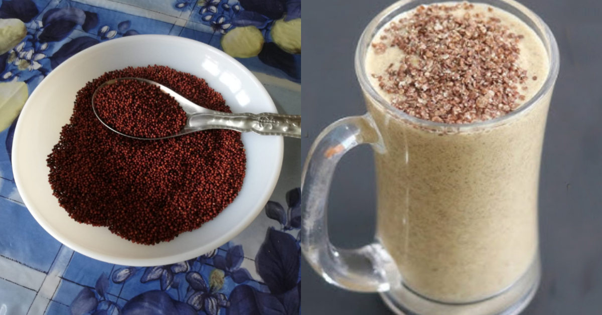 Ragi Breakfast Drink Recipe For Weight Loss